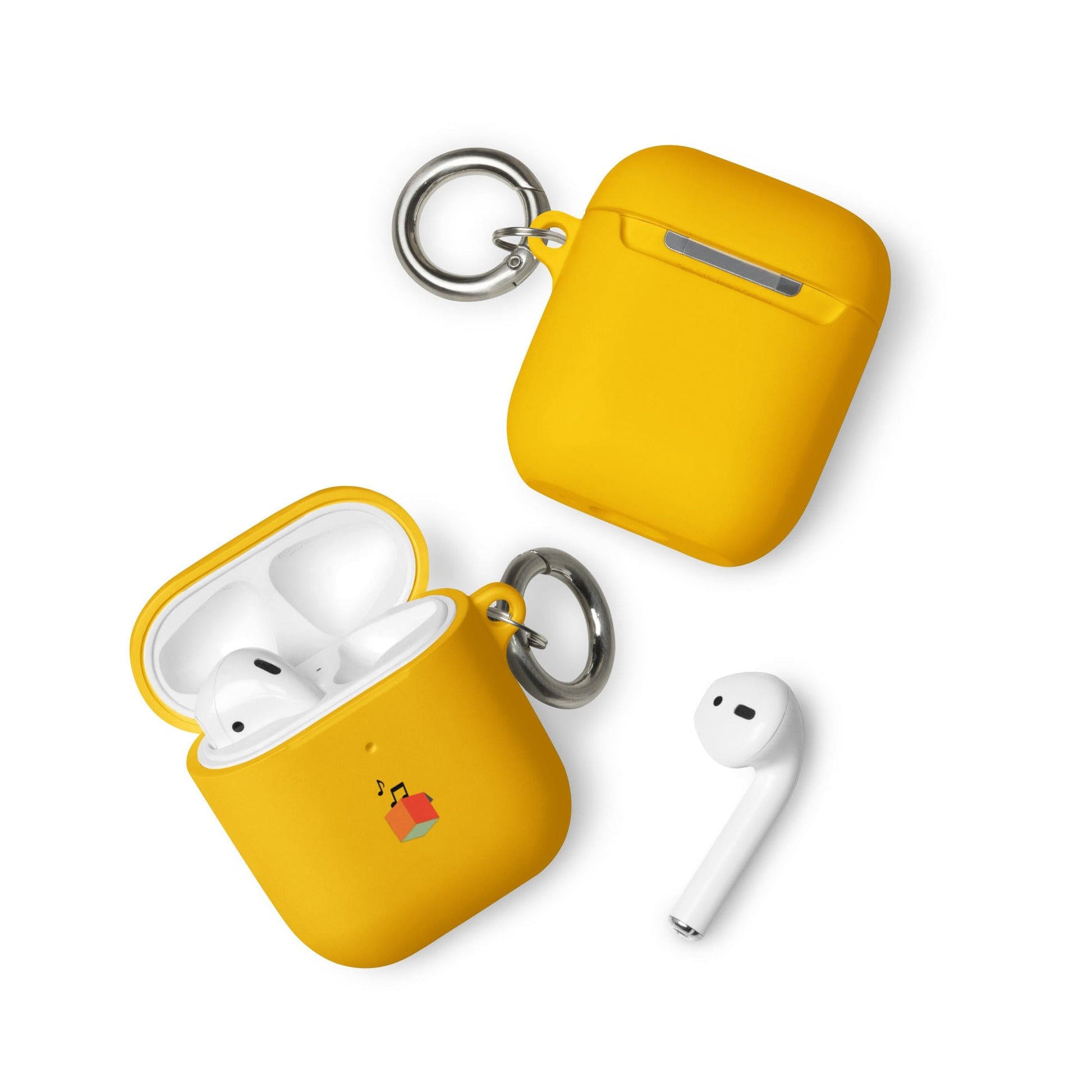 AirPods Case - Yellow/White (Gen 1 & 2/Pros) – Soundbox Depot